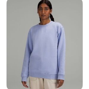 Lululemon All Yours Crew Fleece - Size 14 Lavender Dusk